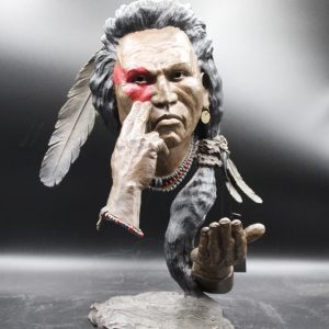 Peace No More - Mark Hopkins Sculpture