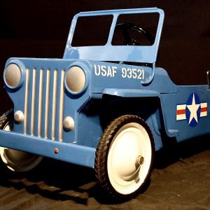 Sold Out - Restored USAF Jeep Pedal Car