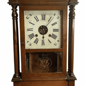 Civil War Era Shelf Clock - Works!