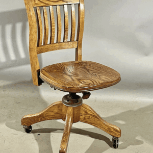 1920s Swivel Office Chair